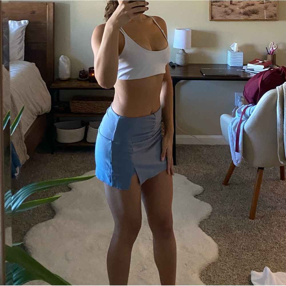 Aritzia sports bra off white